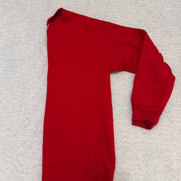 Athletic Works Red Crewneck Sweatshirt - Picture 3 of 3